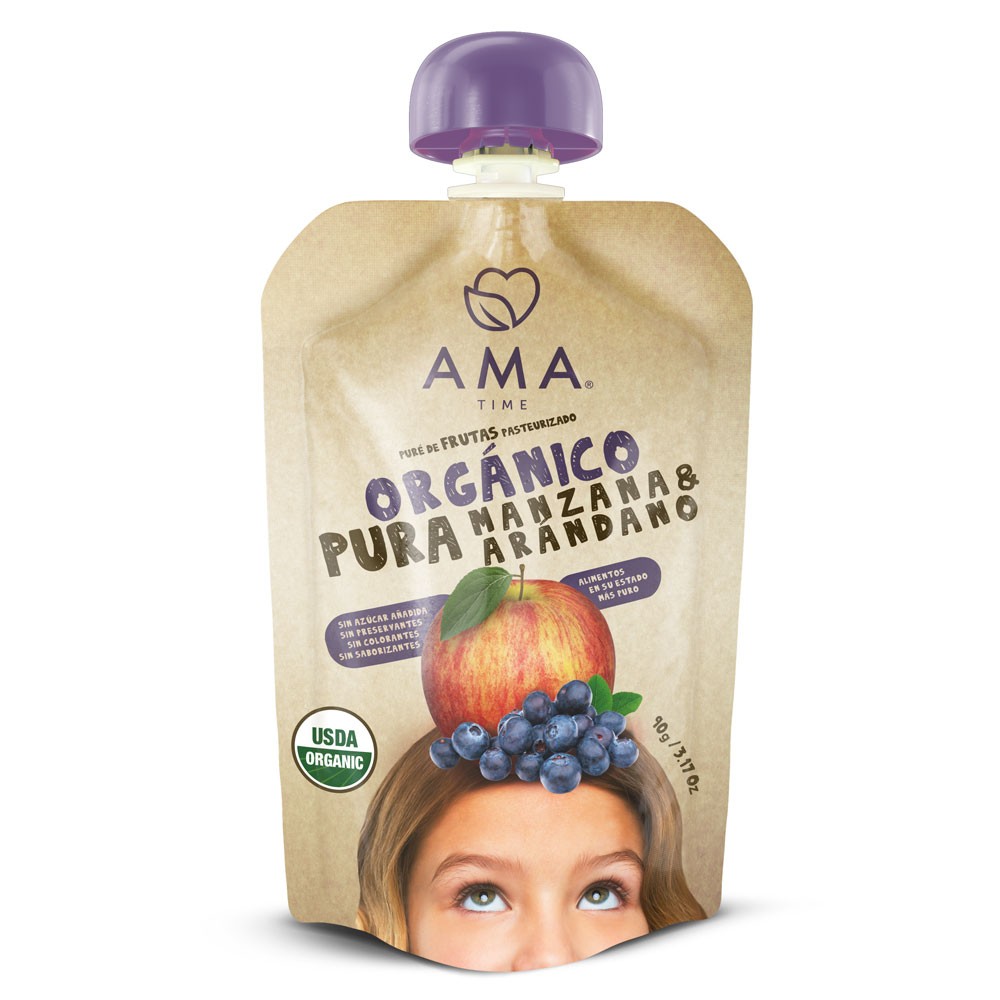 AMA PURE ORGANICO 90 gr Arándano