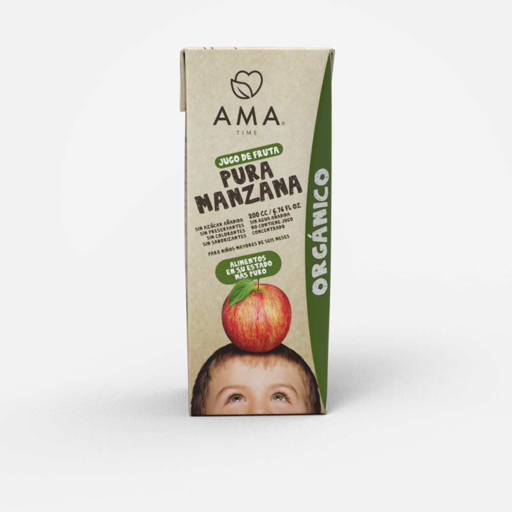 AMA JUGO ORGANICO TETRA Manzana