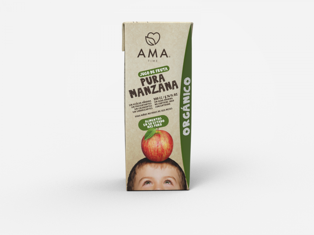 AMA JUGO ORGANICO TETRA Manzana