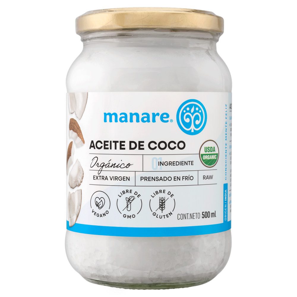 ACEITE DE COCO ORGÁNICO  500 ML