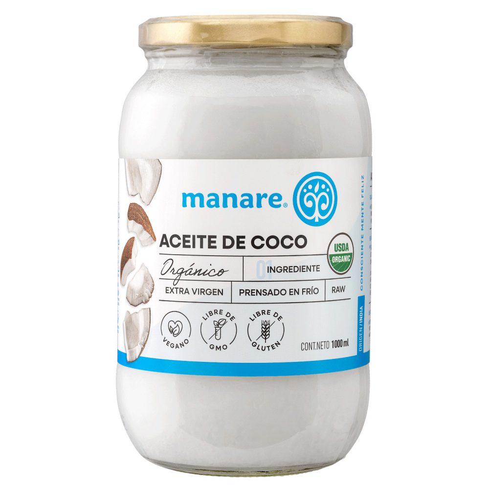 ACEITE DE COCO ORGÁNICO  1 LT
