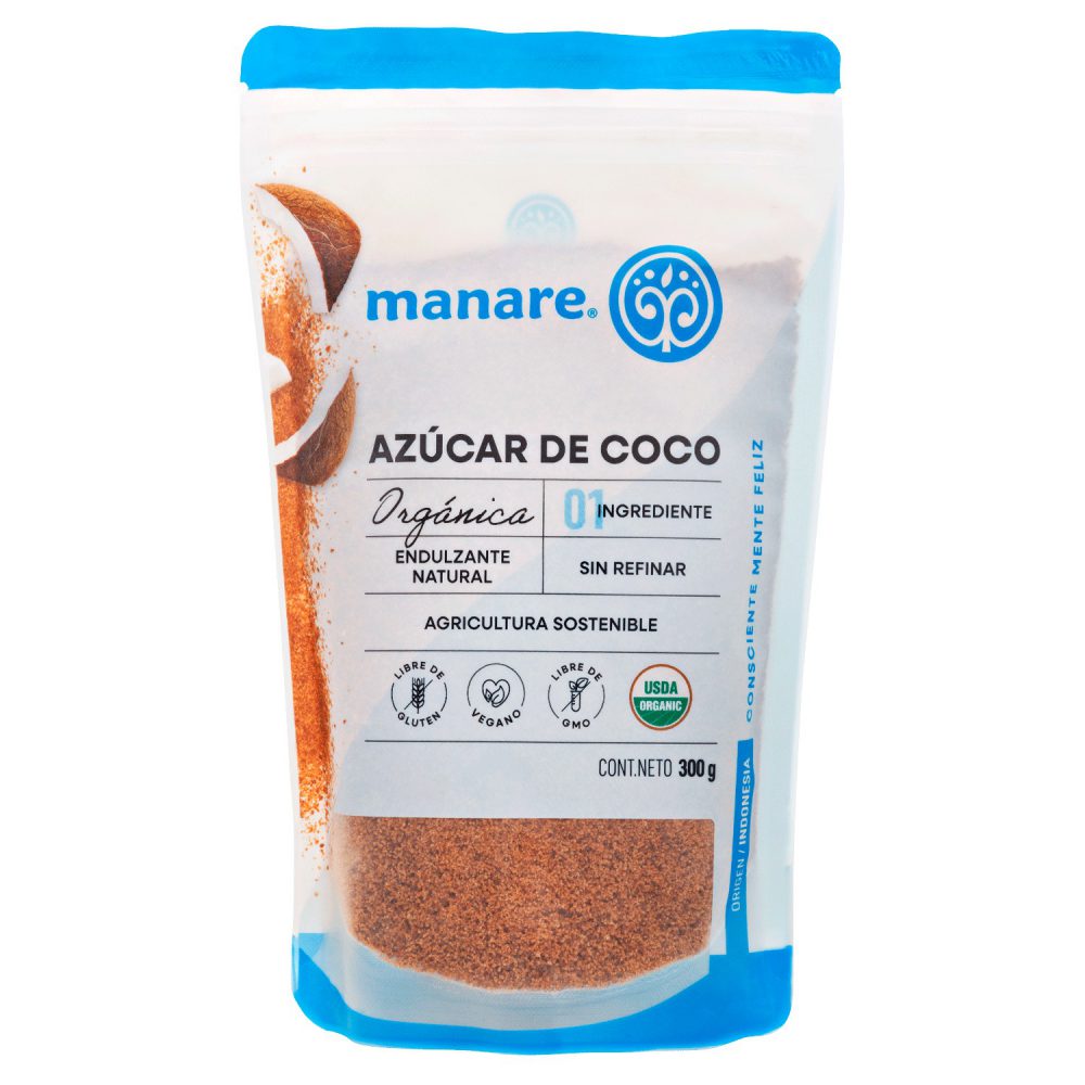 AZUCAR DE COCO ORGÁNICA  250 GR