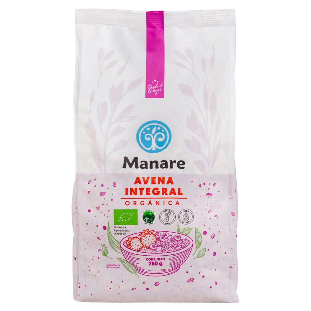 AVENA 750 GR INTEGRAL ORGÁNICA