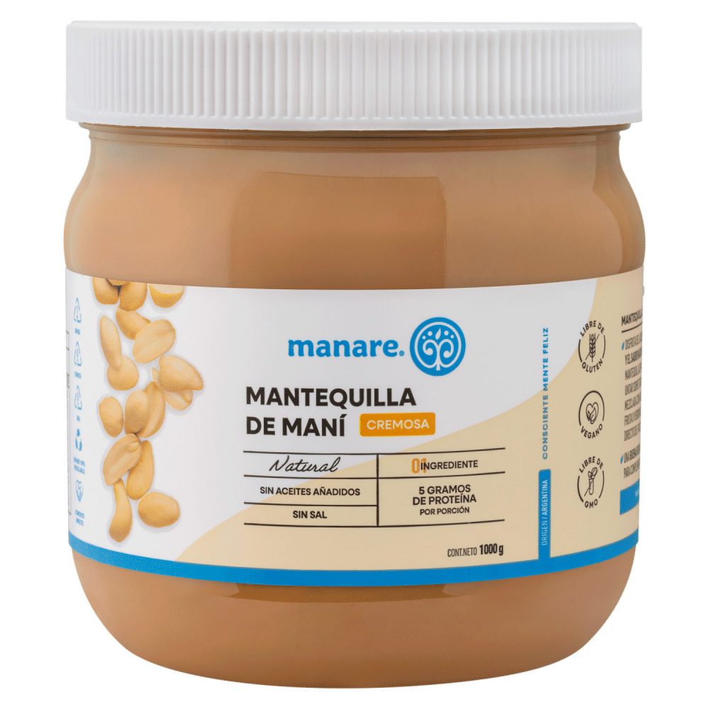 MANTEQUILLA DE MANÍ  1KG
