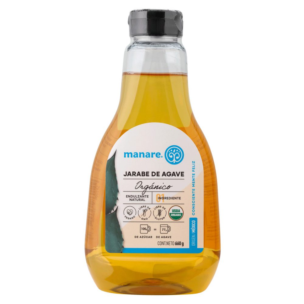 JARABE DE AGAVE ORGÁNICO  660 GR