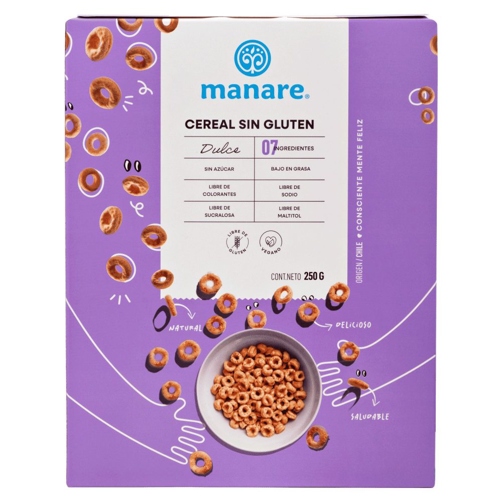 CEREAL  MANARE 250 GR ANILLO DULCE