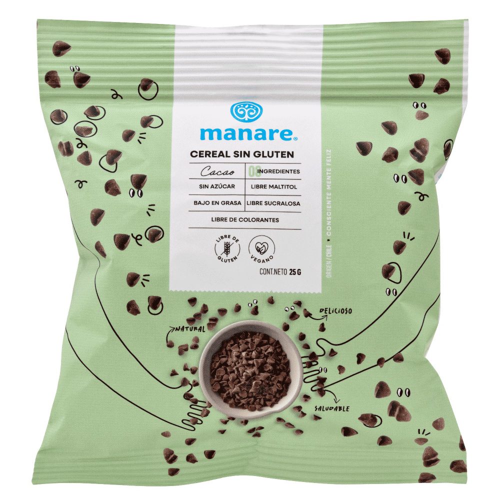 CEREAL FLOW 25 GR PACK CACAO