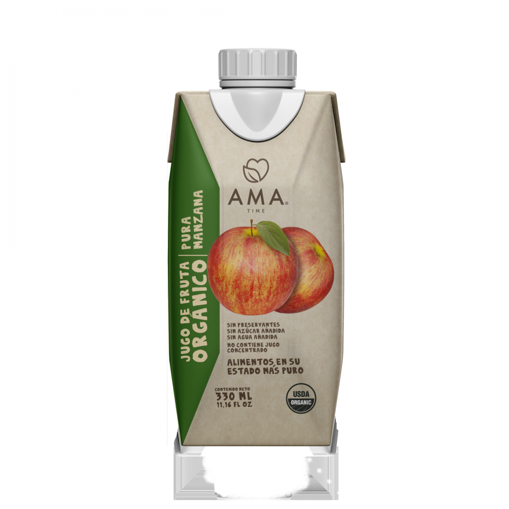 AMA JUGO ORGANICO TETRA Manzana