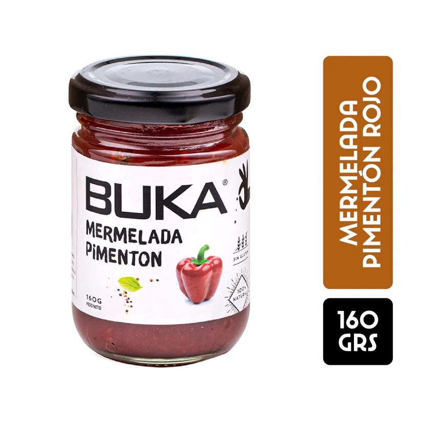 MERMELADA BUKA 160 gr PIMENTON