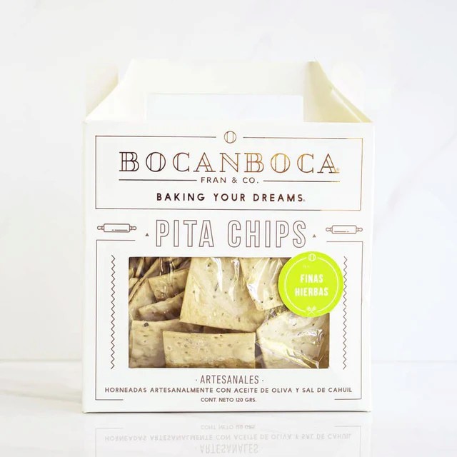 PITA CHIPS BOCANBOCA 120 gr Finas Hierbas
