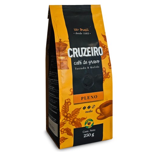CAFE GRANO MOLIDO BLSA CRUZEIRO 250 GR PLENO