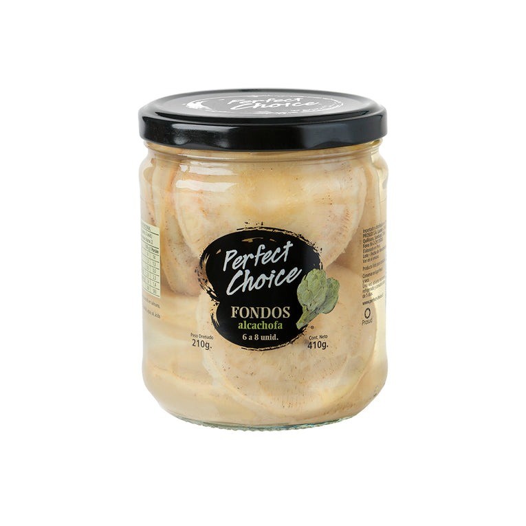 FONDOS DE ALCACHOFA 6/8 PERFECT CHOICE  410GRS