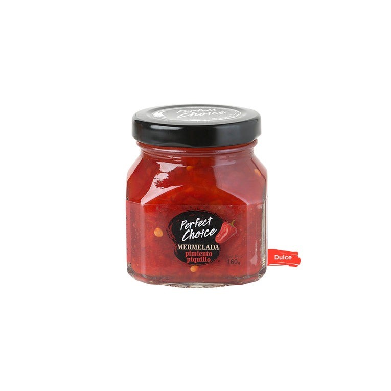 MERMELADA PERFECT CHOICE 160 GR PIMIENTO PIQUILLO