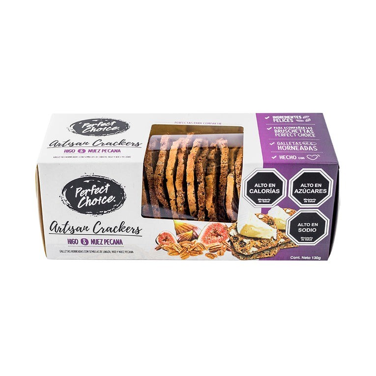ARTISAN CRACKERS PCH 130 GR HIGO & NUEZ PEC