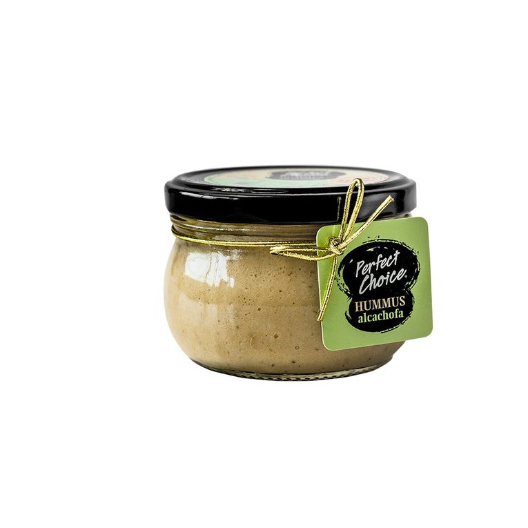 HUMMUS  PERFECT CHOICE 220 GR ALCACHOFA