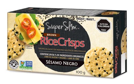 GALLETA RICE CRISPS 100 GR SÉSAMO NEGRO