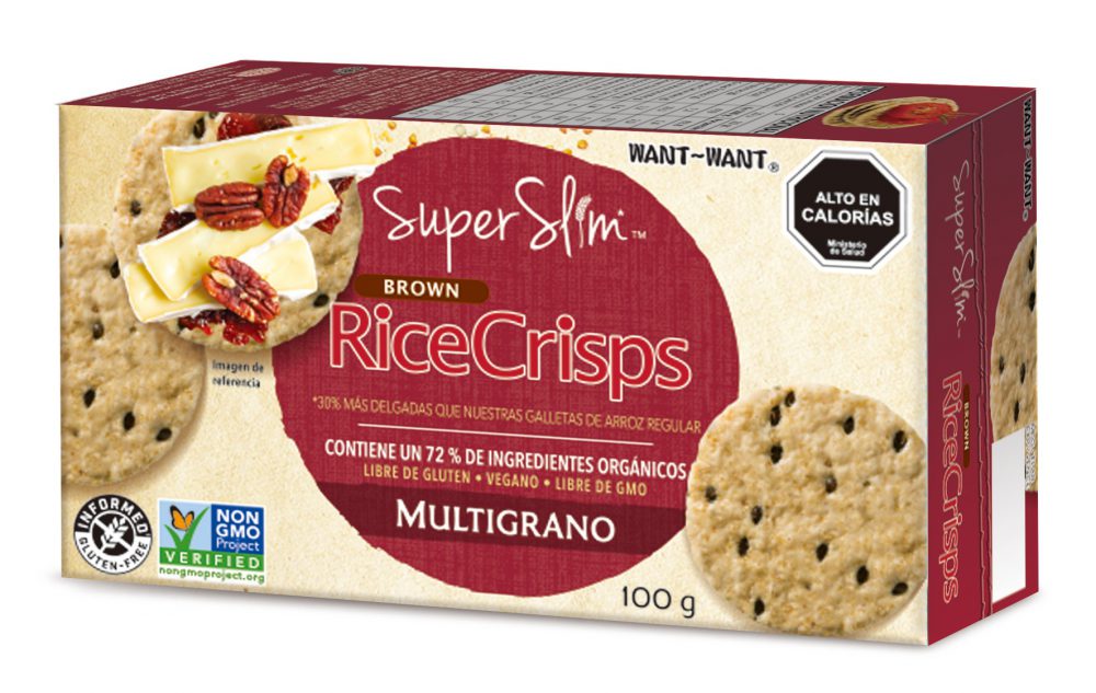 GALLETA RICE CRISPS 100 GR MULTIGRANO