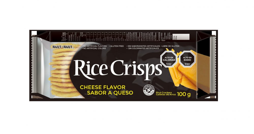 GALLETA RICE CRISPS 100 GR QUESO