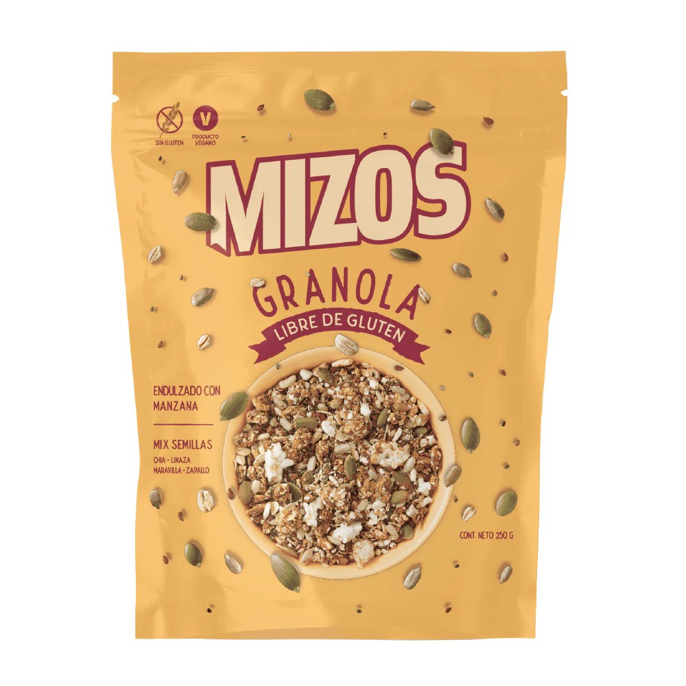 MIZOS GRANOLA 250 GR MIX SEMILLAS